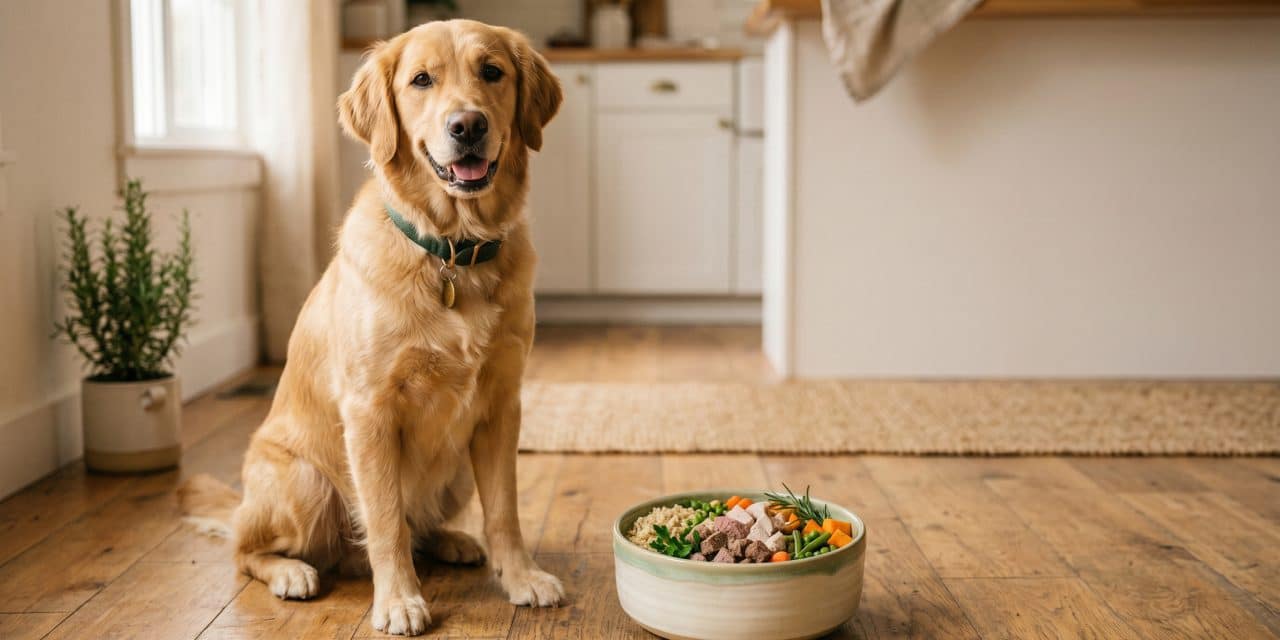 Comida natural para cães